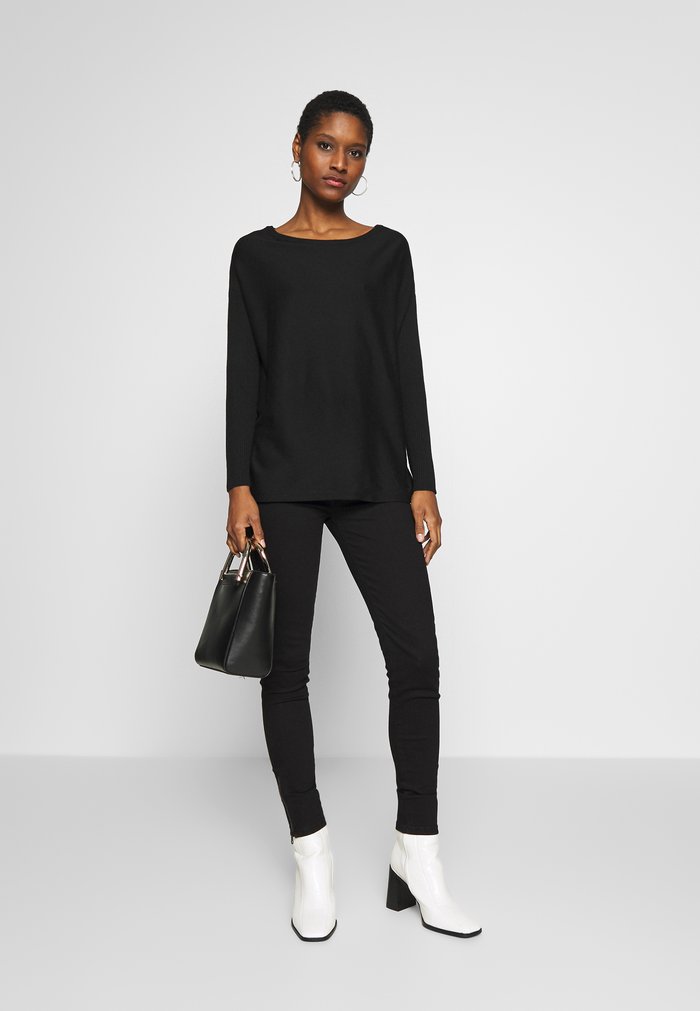 Pulls Anna Field BATWING BOATNECK Noir Femme | YZP-8925626